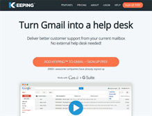 Tablet Screenshot of keeping.com
